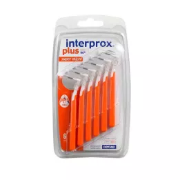 INTERPROX plus super micro orange Interdentalb., 6 St