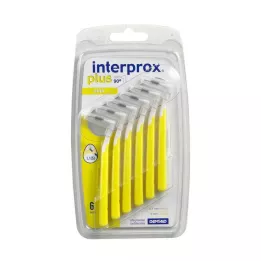 INTERPROX plus mini gelb Interdentalbürste, 6 St