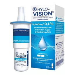 HYLO-VISION SafeDrop 0,1% Augentropfen, 10 ml