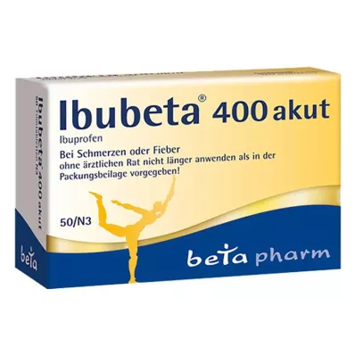 IBUBETA 400 akut Filmtabletten, 50 St