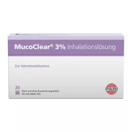 MUCOCLEAR 3% NaCl Inhalationslösung, 20X4 ml