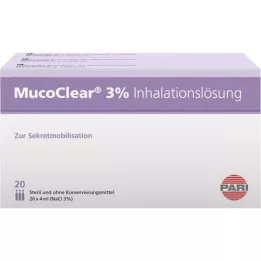 MUCOCLEAR 3% NaCl Inhalationslösung, 60X4 ml