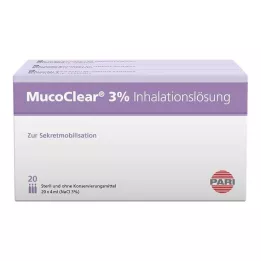 MUCOCLEAR 3% NaCl Inhalationslösung, 60X4 ml