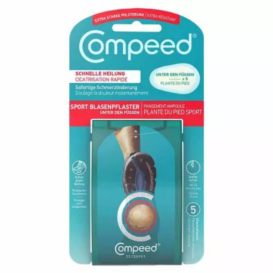COMPEED Blasenpflaster unter den Füßen, 5 St