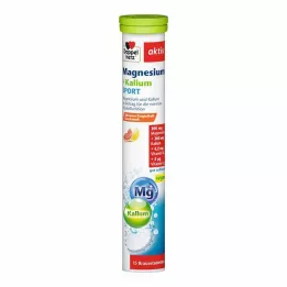 DOPPELHERZ Magnesium+Kalium Sport Brausetabletten, 15 St
