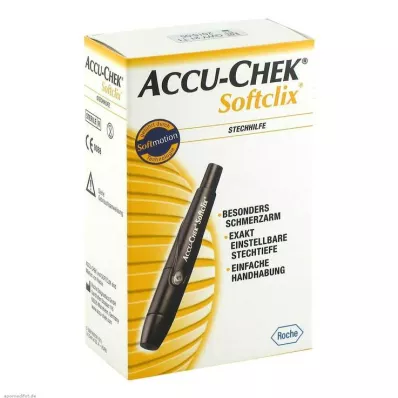 ACCU-CHEK Softclix schwarz, 1 St