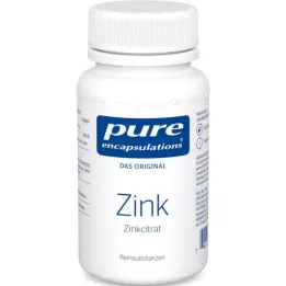 PURE ENCAPSULATIONS Zink Zinkcitrat Kapseln, 60 St