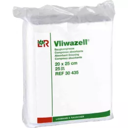 VLIWAZELL Saugkompressen unsteril 20x25 cm, 25 St