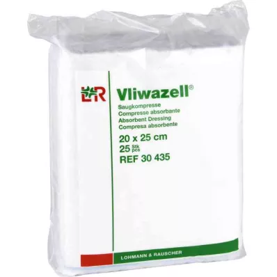 VLIWAZELL Saugkompressen unsteril 20x25 cm, 25 St