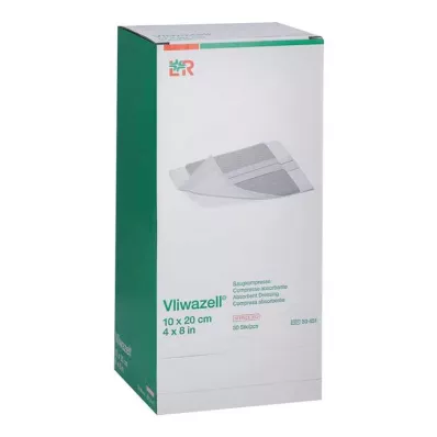 Vliwazell Kompressen 10x20cm steril, 30 St