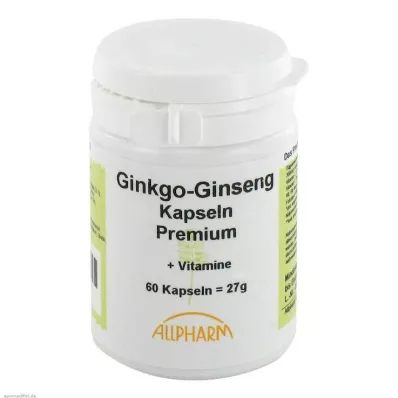 GINKGO+GINSENG Premium Kapseln, 60 St GINKGO+GINSENG Premium Kapseln, 60 St