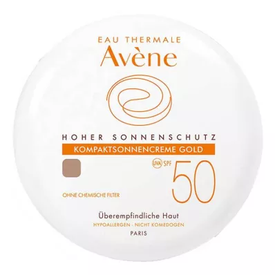 AVENE Kompaktsonnencreme SPF 50 gold, 10 g