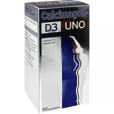 CALCIMAGON D3 Uno Kautabletten, 90 St