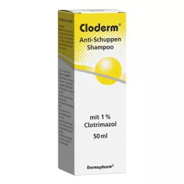 CLODERM Anti Schuppen Shampoo, 50 ml