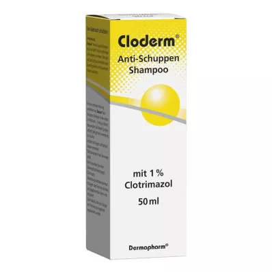 CLODERM Anti Schuppen Shampoo, 50 ml