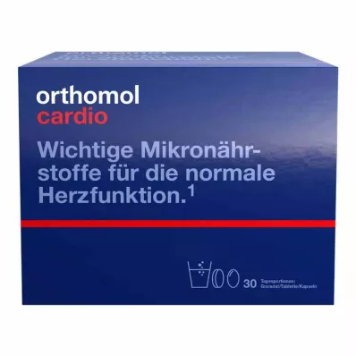 ORTHOMOL Cardio Granulat/Kaps./Tabl.Kombipack., 1 St