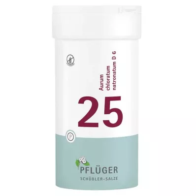 BIOCHEMIE Pflüger 25 Aurum chlorat.natron.D 6 Tab., 400 St BIOCHEMIE Pflüger 25 Aurum chlorat.natron.D 6 Tab., 400 St