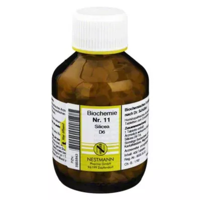 BIOCHEMIE 11 Silicea D 6 Tabletten, 400 St