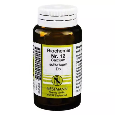 BIOCHEMIE 12 Calcium sulfuricum D 6 Tabletten, 100 St
