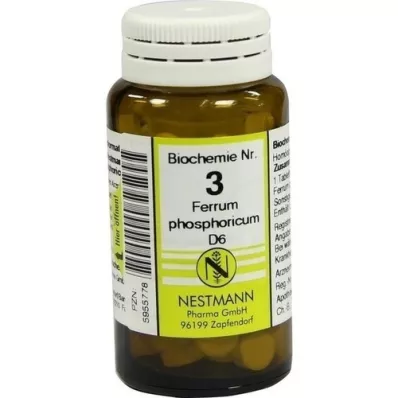 BIOCHEMIE 3 Ferrum phosphoricum D 6 Tabletten, 100 St