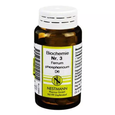 BIOCHEMIE 3 Ferrum phosphoricum D 6 Tabletten, 100 St