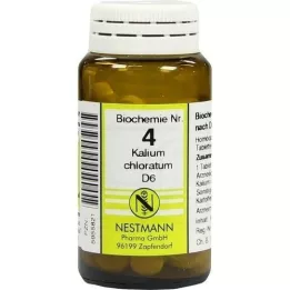 BIOCHEMIE 4 Kalium chloratum D 6 Tabletten, 100 St