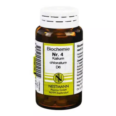 BIOCHEMIE 4 Kalium chloratum D 6 Tabletten, 100 St