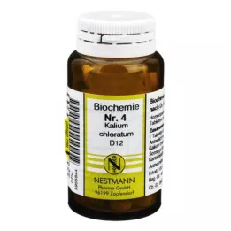 BIOCHEMIE 4 Kalium chloratum D 12 Tabletten, 100 St