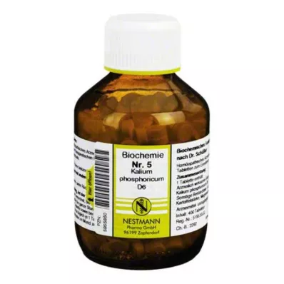 BIOCHEMIE 5 Kalium phosphoricum D 6 Tabletten, 400 St