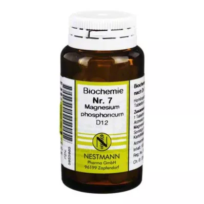 BIOCHEMIE 7 Magnesium phosphoricum D 12 Tabletten, 100 St BIOCHEMIE 7 Magnesium phosphoricum D 12 Tabletten, 100 St