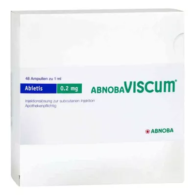 ABNOBAVISCUM Abietis 0,2 mg Ampullen, 48 St