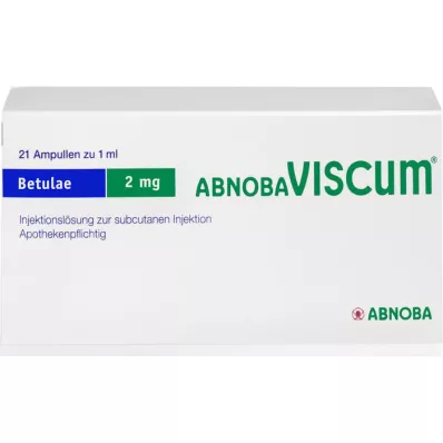 ABNOBAVISCUM Betulae 2 mg Ampullen, 21 St