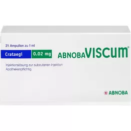 ABNOBAVISCUM Crataegi 0,02 mg Ampullen, 21 St