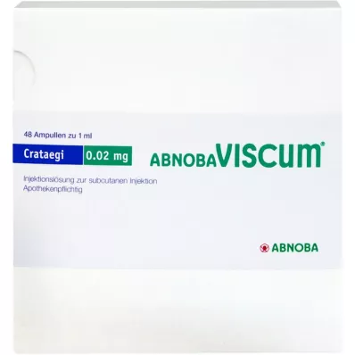 ABNOBAVISCUM Crataegi 0,02 mg Ampullen, 48 St