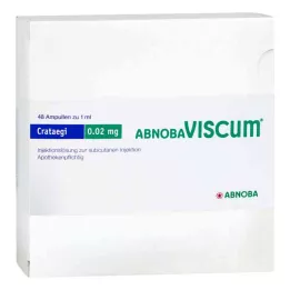 ABNOBAVISCUM Crataegi 0,02 mg Ampullen, 48 St