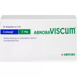 ABNOBAVISCUM Crataegi 2 mg Ampullen, 21 St