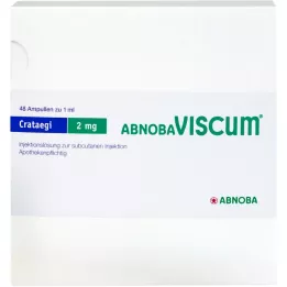 ABNOBAVISCUM Crataegi 2 mg Ampullen, 48 St