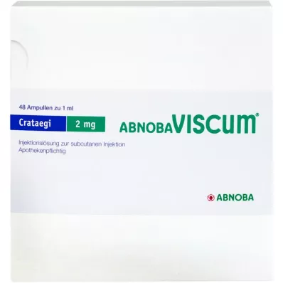 ABNOBAVISCUM Crataegi 2 mg Ampullen, 48 St