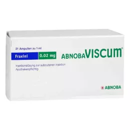 ABNOBAVISCUM Fraxini 0,02 mg Ampullen, 21 St