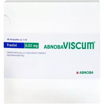 ABNOBAVISCUM Fraxini 0,02 mg Ampullen, 48 St
