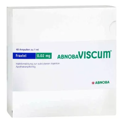 ABNOBAVISCUM Fraxini 0,02 mg Ampullen, 48 St