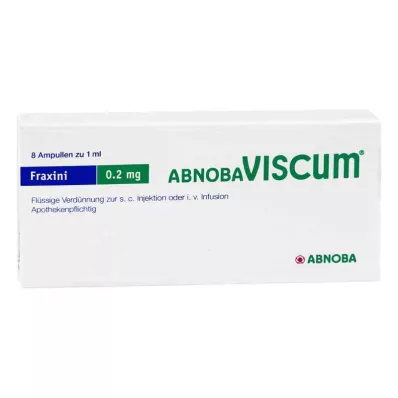 ABNOBAVISCUM Fraxini 0,2 mg Ampullen, 8 St