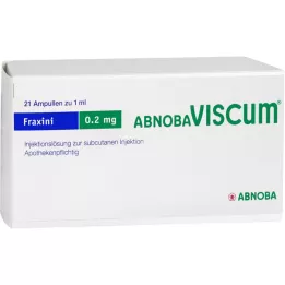 ABNOBAVISCUM Fraxini 0,2 mg Ampullen, 21 St