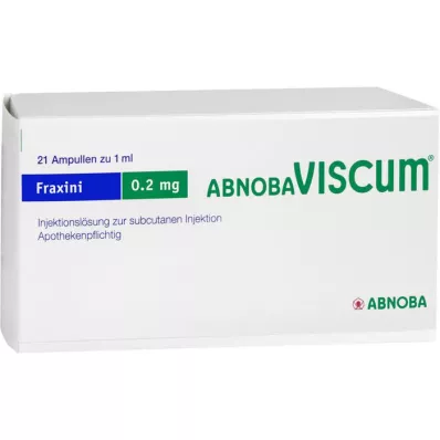 ABNOBAVISCUM Fraxini 0,2 mg Ampullen, 21 St