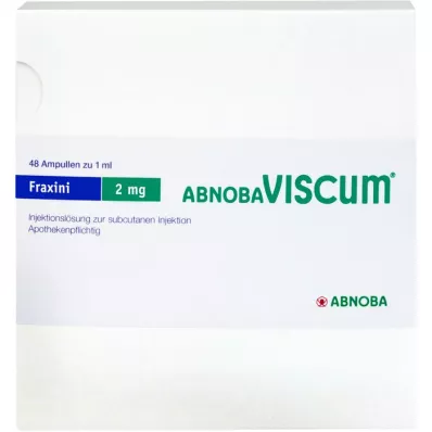 ABNOBAVISCUM Fraxini 2 mg Ampullen, 48 St