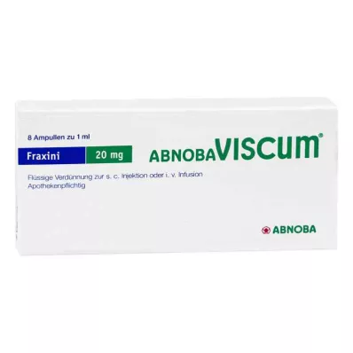 ABNOBAVISCUM Fraxini 20 mg Ampullen, 8 St