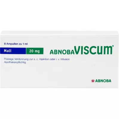 ABNOBAVISCUM Mali 20 mg Ampullen, 8 St