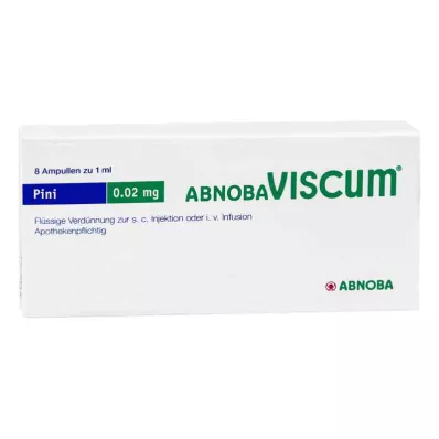 ABNOBAVISCUM Pini 0,02 mg Ampullen, 8 St