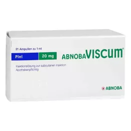 ABNOBAVISCUM Pini 20 mg Ampullen, 21 St