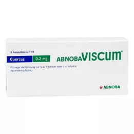 ABNOBAVISCUM Quercus 0,2 mg Ampullen, 8 St